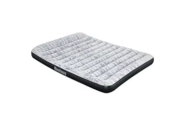 Tritech Airbed Queen Fashion Flock Oppustelig madras Grå - Bestway - Møbler - Senge - Madrasser - Luftmadrasser