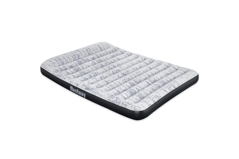 Tritech Airbed Queen Fashion Flock Oppustelig madras Grå, Bestway