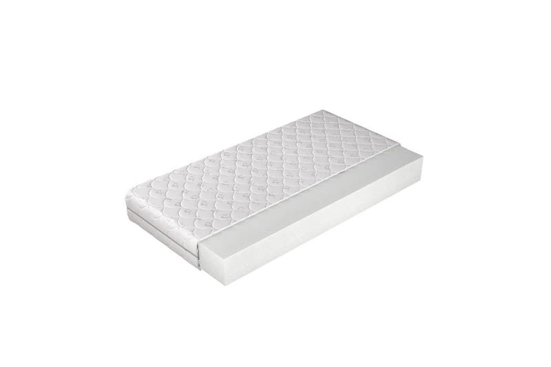 Skegrie Skummadrass 80x200 cm, Hvid