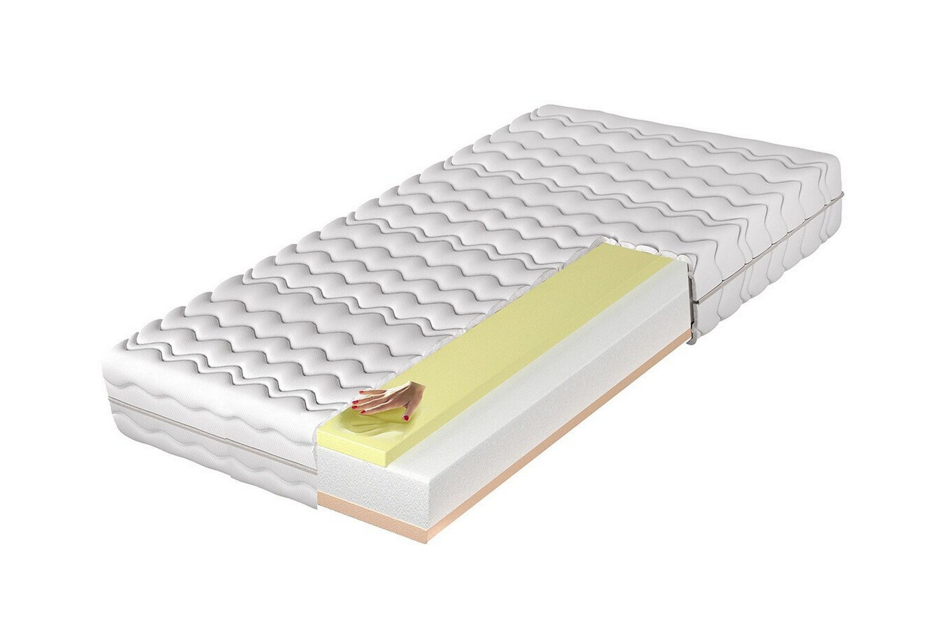 Arigna Skummadras 100x200 cm - Møbler | Trademax
