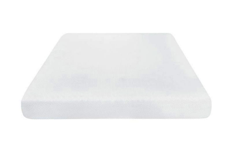 Crickmore skummadras 140x200 cm, Hvid