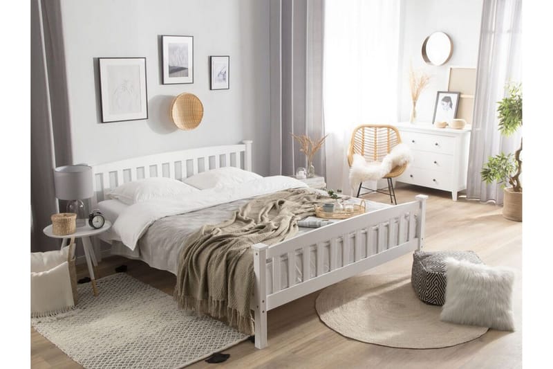 Crickmore skummadras 140x200 cm - Hvid - Møbler - Senge - Madrasser - Skummadras