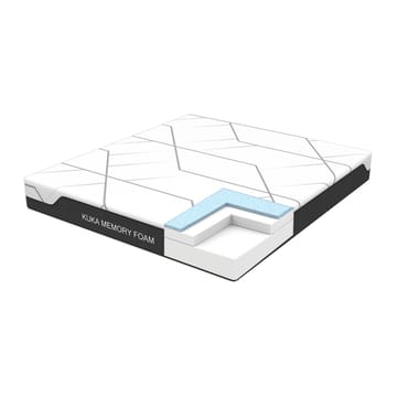 Skummadras HOME4YOU Kuka memory foam 90x200x20 cm - Møbler - Senge - Madrasser - Skummadras