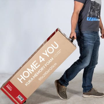 Skummadras HOME4YOU Kuka memory foam 90x200x20 cm - Møbler - Senge - Madrasser - Skummadras