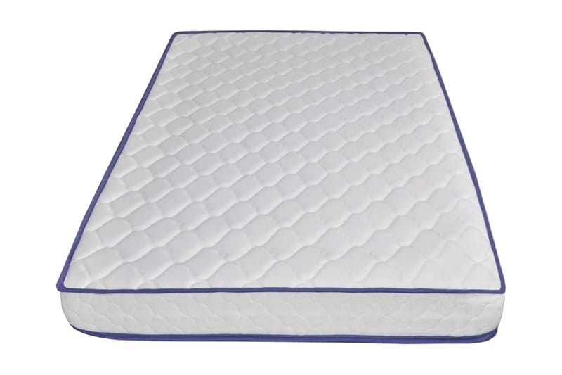 Hukommelsesskummadras 200 X 120 X 17 Cm - Hvid - Møbler - Senge - Madrasser - Skummadras