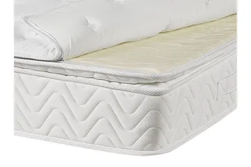 Luxusa Skummadras 140x200 cm med Aftageligt Betræk - Beige - Møbler - Senge - Madrasser - Skummadras