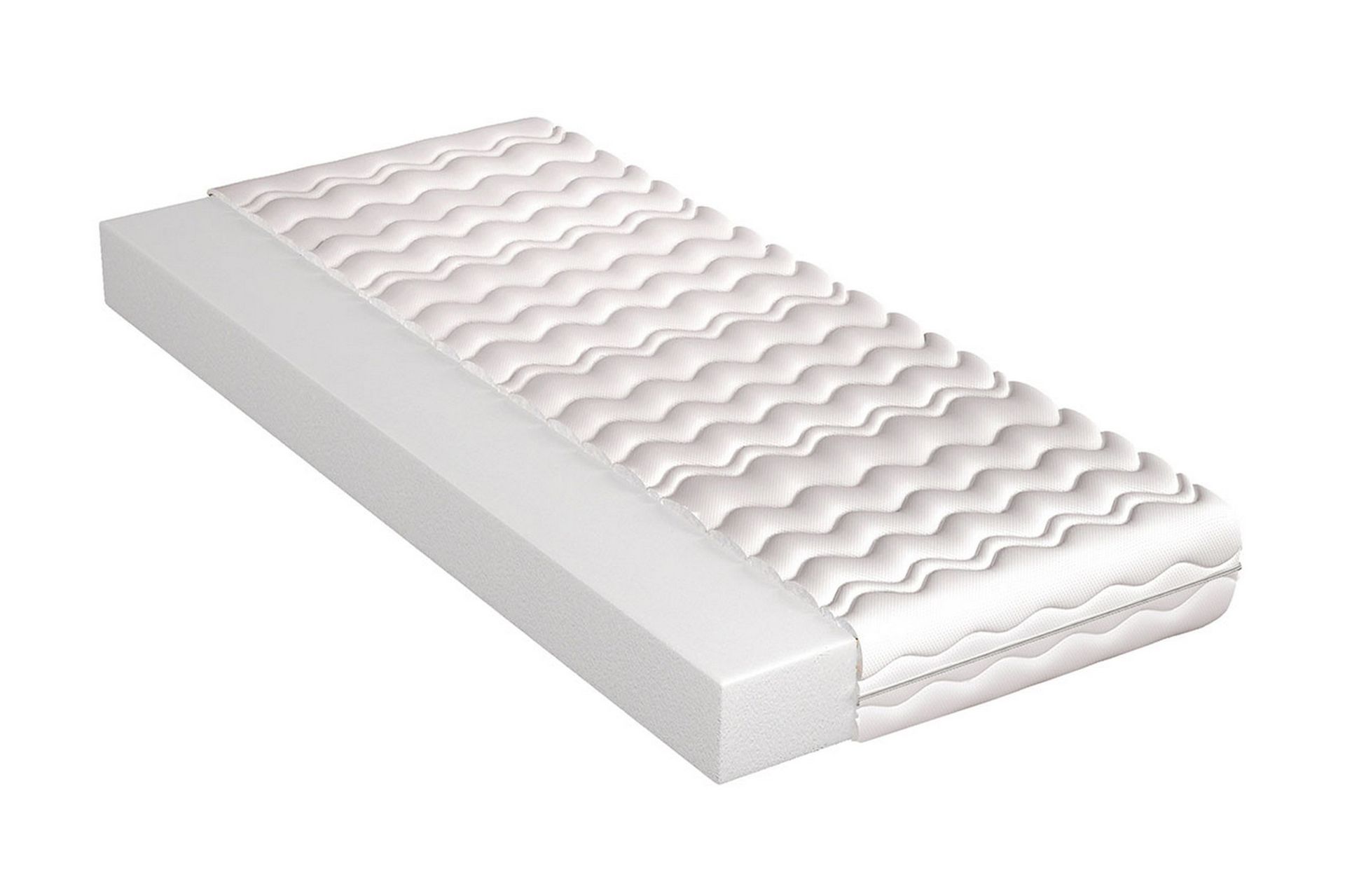 Manetto Madras 70x140 Skum 5 cm - Hvid - Møbler - Senge - Madrasser - Skummadras