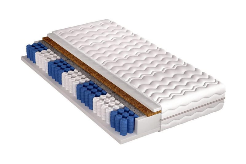 Argenta Pocketmadras 90x200, Hvid