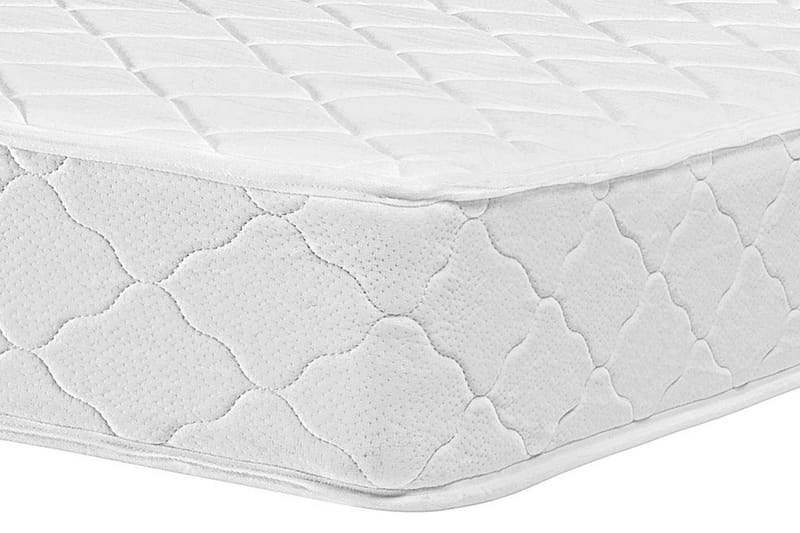 Duo Springmadras 90 | 200 cm - Hvid - Møbler - Senge - Madrasser - Springmadras