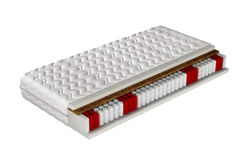Eskada Madras 200x80x19 cm - Møbler - Senge - Madrasser - Springmadras