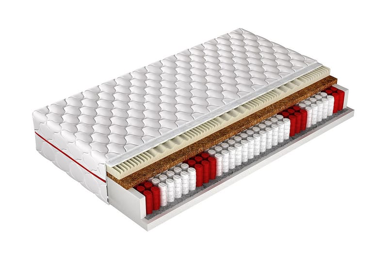 Fema Madras 200x90x18 cm - Møbler - Senge - Madrasser - Springmadras