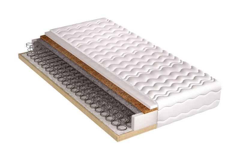 Full Plus madras 200x160x22 cm, Hvid