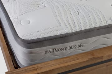Springmadras HARMONY DUO 90x200xH27cm - Møbler - Senge - Madrasser - Springmadras