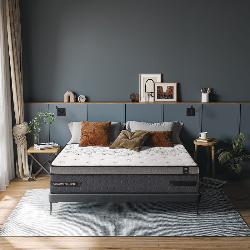 Springmadras HOME4YOU Harmony Delux 180x200x30 cm - Møbler - Senge - Madrasser - Topmadras