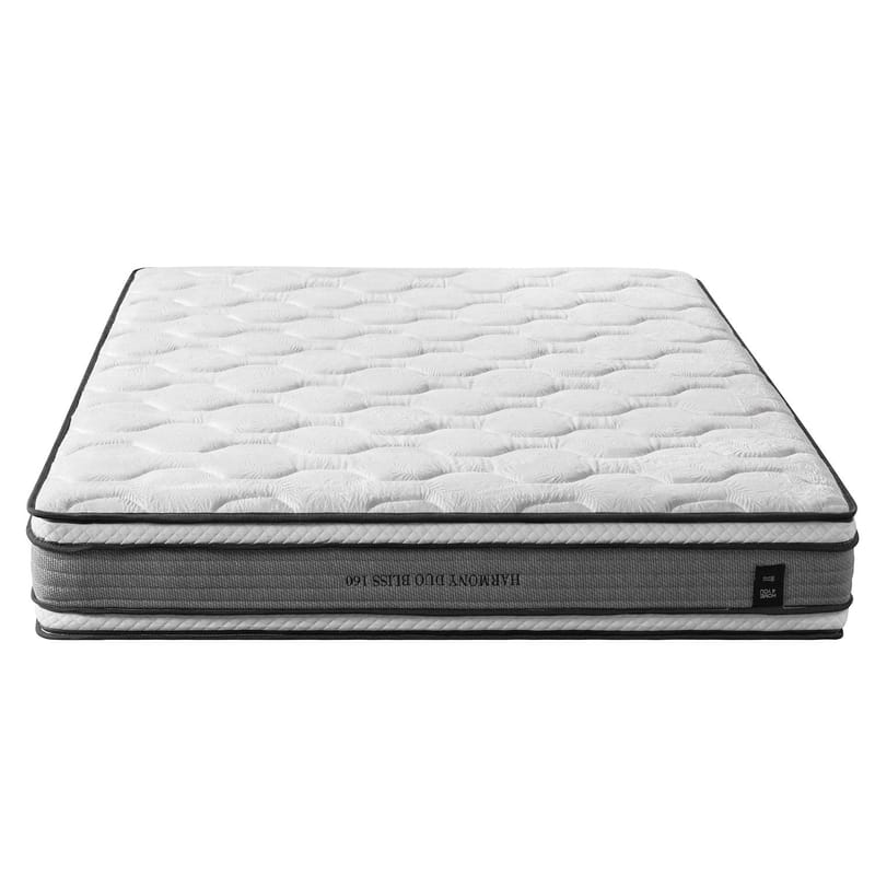 Springmadras HOME4YOU Harmony Duo Bliss 160x200x28 cm vendbar - Møbler - Senge - Madrasser - Topmadras