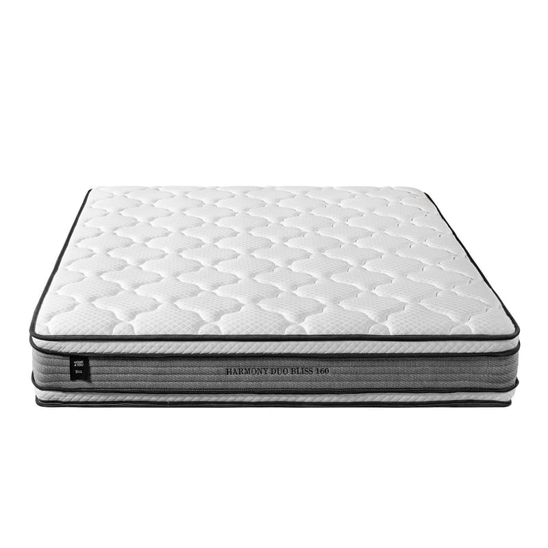 Springmadras HOME4YOU Harmony Duo Bliss 160x200x28 cm vendbar - Møbler - Senge - Madrasser - Topmadras
