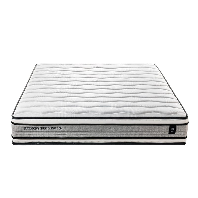 Springmadras HOME4YOU Harmony Duo King vendbar 160x200x30 cm - Møbler - Senge - Madrasser - Topmadras