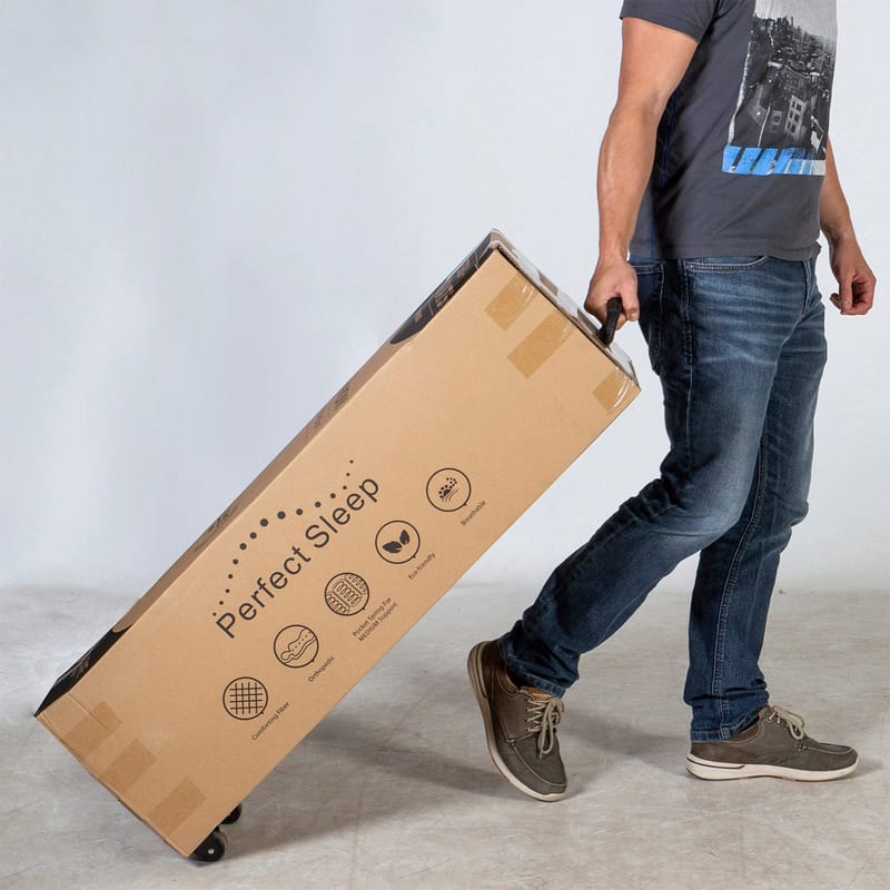 Springmadras HOME4YOU Harmony Duo King vendbar 180x200x30 cm - Møbler - Senge - Madrasser - Topmadras