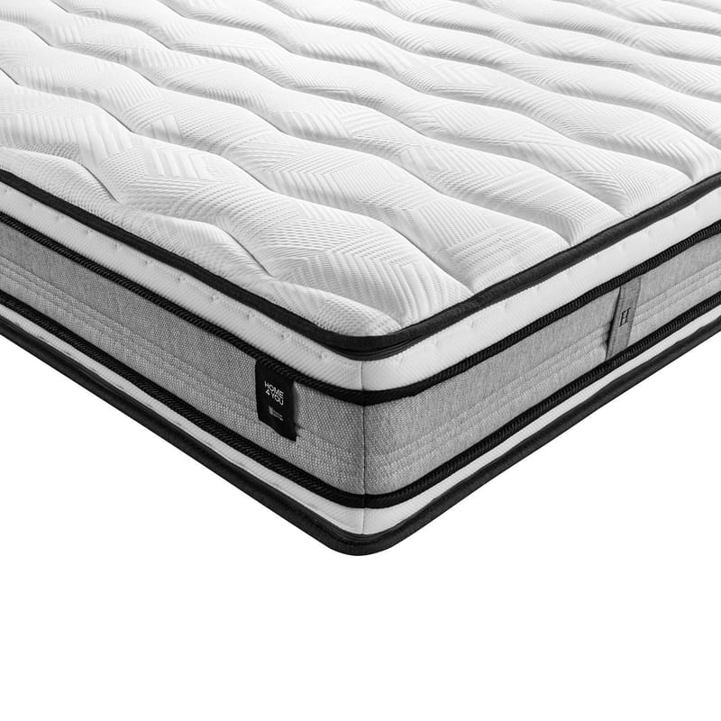 Springmadras HOME4YOU Harmony Duo King vendbar 180x200x30 cm - Møbler - Senge - Madrasser - Topmadras
