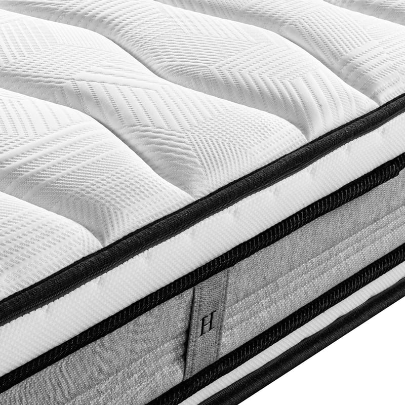 Springmadras HOME4YOU Harmony Duo King vendbar 180x200x30 cm - Møbler - Senge - Madrasser - Topmadras