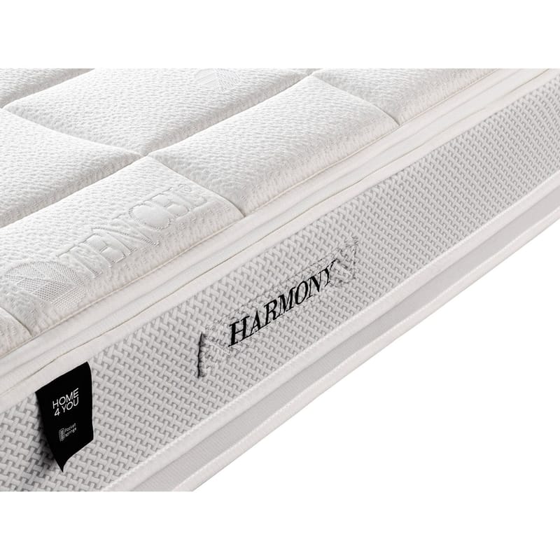 Springmadras HOME4YOU Harmony Duo Season Vendbar 160x200x29 cm - Møbler - Senge - Madrasser - Topmadras
