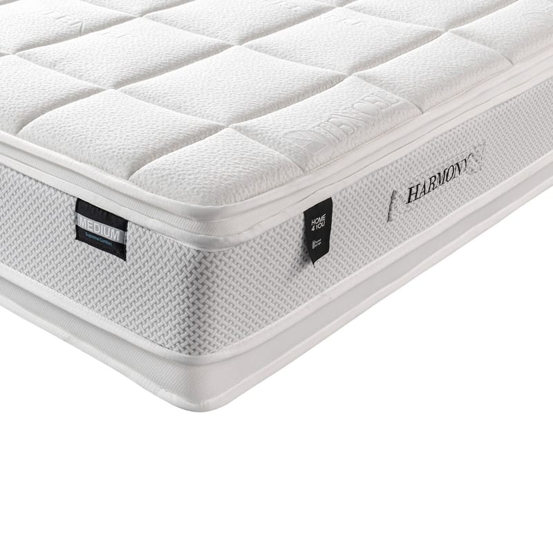 Springmadras HOME4YOU Harmony Duo Season Vendbar 160x200x29 cm - Møbler - Senge - Madrasser - Topmadras