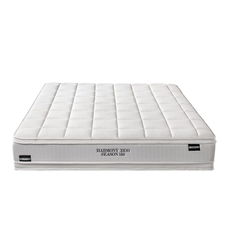 Springmadras HOME4YOU Harmony Duo Season Vendbar 90x200x29 cm - Møbler - Senge - Madrasser - Topmadras