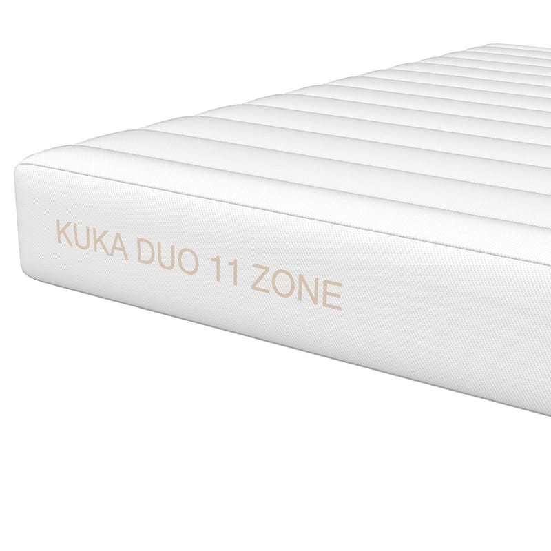 Springmadras HOME4YOU Kuka Duo 11 zoner 120x200x19 cm - Møbler - Senge - Madrasser - Topmadras