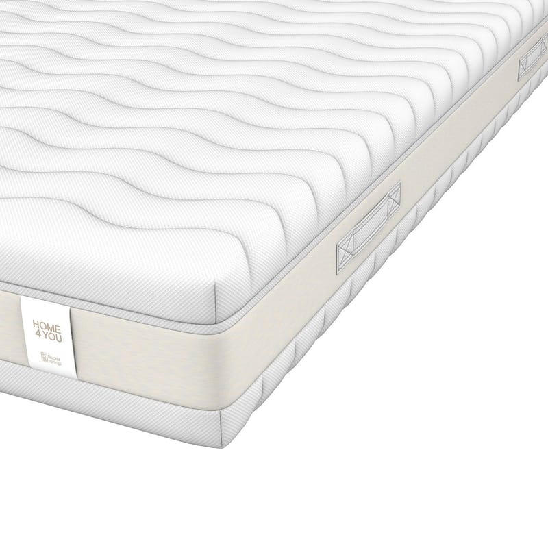 Springmadras HOME4YOU Kuka Duo 7 Zone 140x200x23 cm - Møbler - Senge - Madrasser - Topmadras