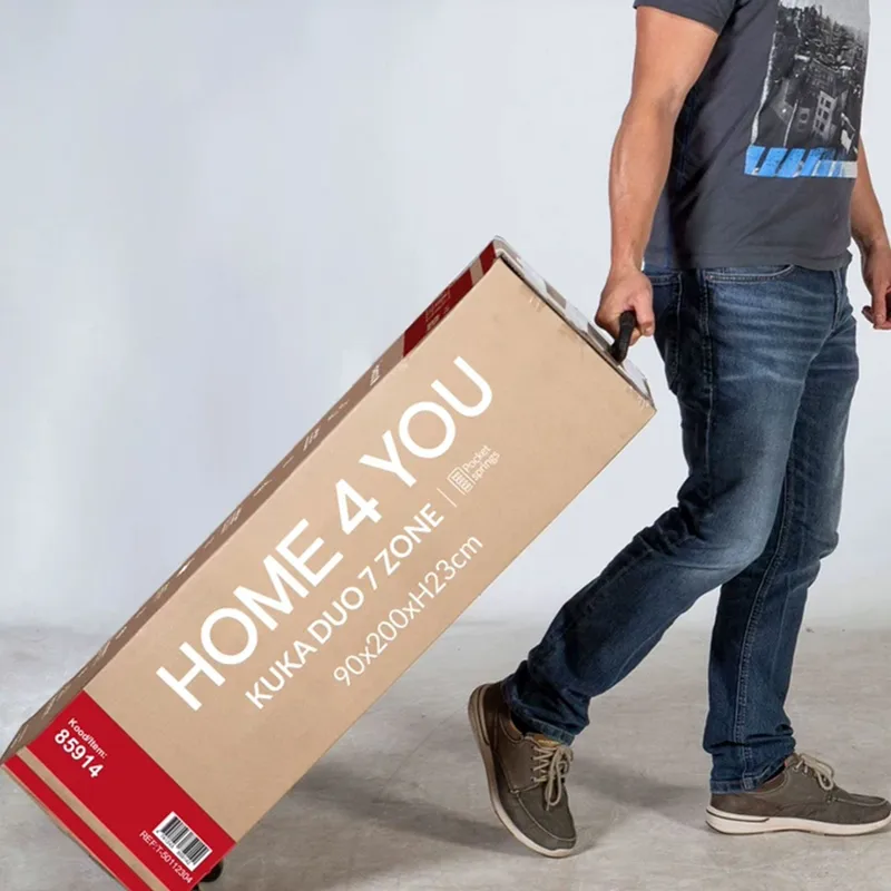 Springmadras HOME4YOU Kuka Duo 7 Zone 160x200x23 cm - Møbler - Senge - Madrasser - Topmadras