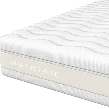 Springmadras HOME4YOU Kuka Duo 7 zoner 140x200x23 cm - Møbler - Senge - Madrasser - Topmadras