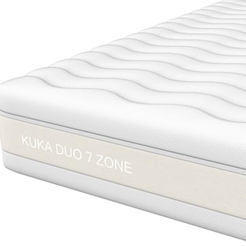 Springmadras HOME4YOU Kuka Duo 7 zoner 90x200x23 cm - Møbler - Senge - Madrasser - Topmadras