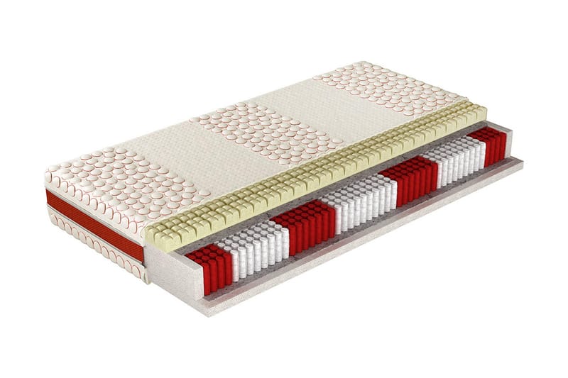 Jasmin Madras 200x180x24 cm - Møbler - Senge - Madrasser - Springmadras