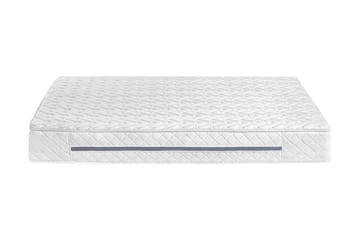 Kathaleya Springmadras 160x200 cm Middelfast - Hvid/Memoryskum - Møbler - Senge - Madrasser - Springmadras