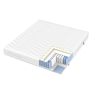 Springmadras Kuka Duo Delux 160x200x26 cm - Møbler - Senge - Madrasser - Topmadras