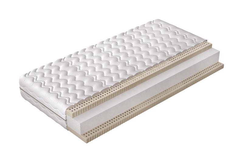 Late Forte Madras 200x180x18 cm - Møbler - Senge - Madrasser - Springmadras