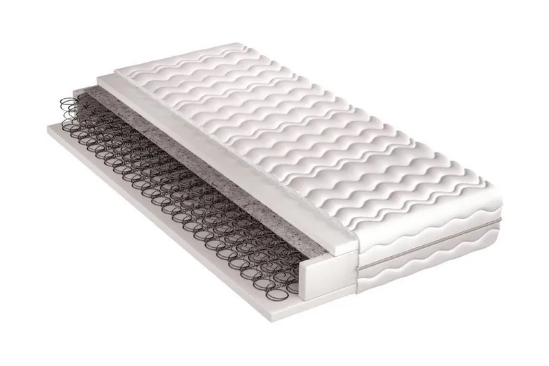 Lourosa Bonellmadras 160x200, Hvid