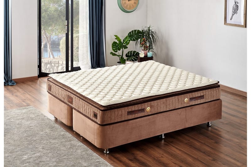 Madras Hvid| Brun, undefined