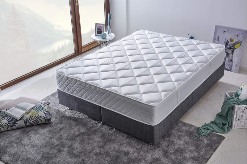 Madras Hvid - Møbler - Senge - Madrasser - Springmadras