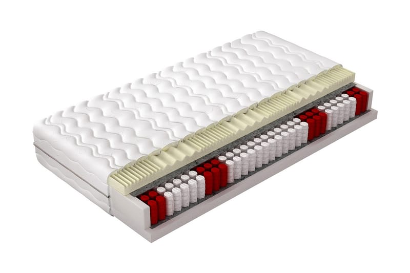 Memory Comfort Madras 200x180x20 cm - Møbler - Senge - Madrasser - Springmadras