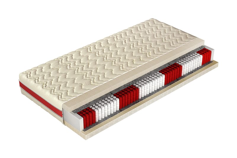 Molto Forte Madras 200x180x20 cm - Møbler - Senge - Madrasser - Springmadras