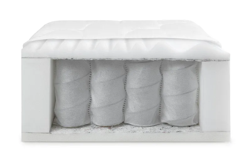 Resta Madras 160x200 cm - Hvid - Møbler - Senge - Madrasser - Springmadras