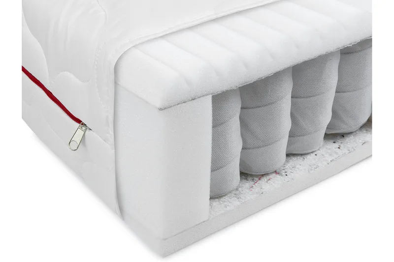 Resta Madras 180x200 cm - Hvid - Møbler - Senge - Madrasser - Springmadras