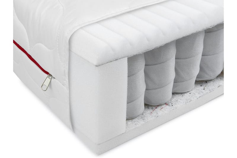 Resta Madras 90x200 cm - Hvid - Møbler - Senge - Madrasser - Springmadras