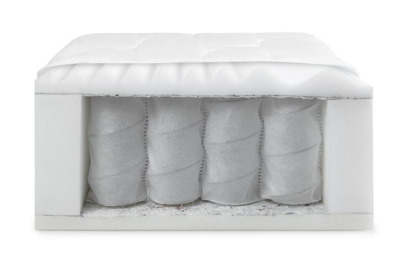 Resta Madras 90x200 cm - Hvid - Møbler - Senge - Madrasser - Springmadras