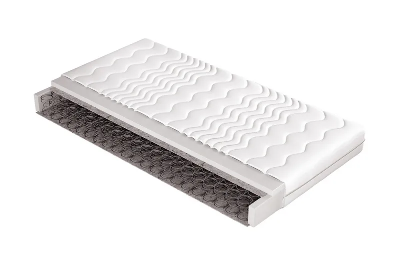 Steningsbo Madras 120x200 cm, Hvid