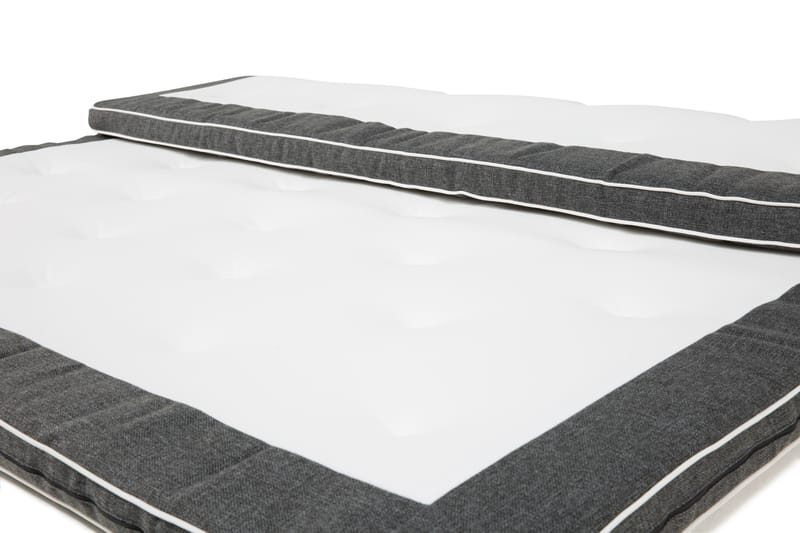 Superior Lyx Topmadras - 140 Mørkegrå - Møbler - Senge - Madrasser - Topmadras