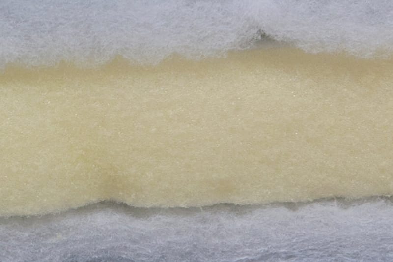 Ardenza Topmadras 160x200 cm Polyether Ancona | Grå - Grå - Møbler - Senge - Madrasser - Topmadras