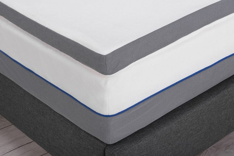 Comfy Bed Madras 90 | 200 cm - Hvid - Topmadras