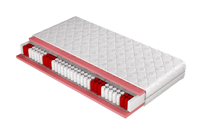 Guntorp Madras 120x200 cm - Hvid - Møbler - Senge - Madrasser - Topmadras